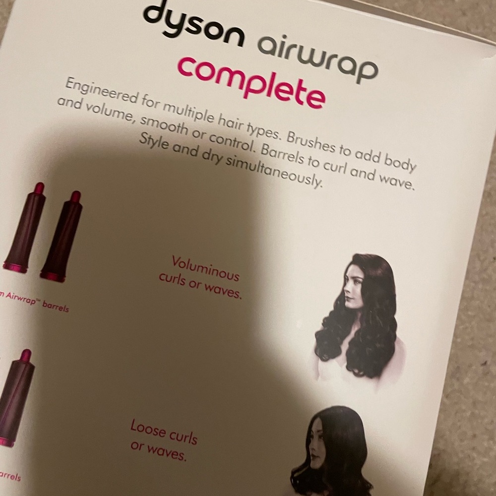 Dyson Hot Pink Airwrap!
